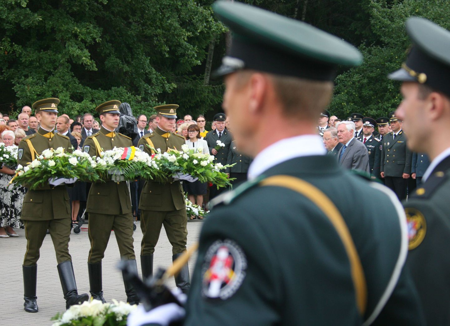 Medininkai veresauna 20. aastapäeva mälestusüritus Leedus