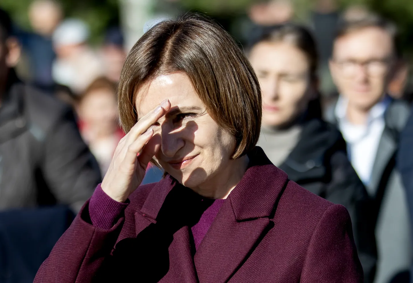 Moldova president Maia Sandu.