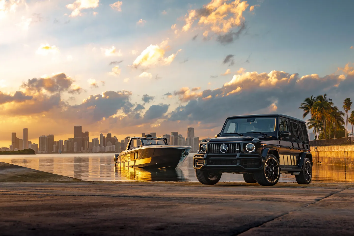 Cigarette Racing 59' Tirranna AMG Edition un Mercedes-AMG G 63 Cigarette Edition