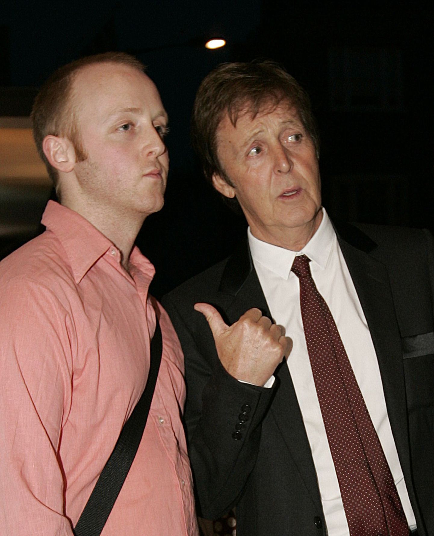 Sir Paul McCartney koos poja James McCartneyga
