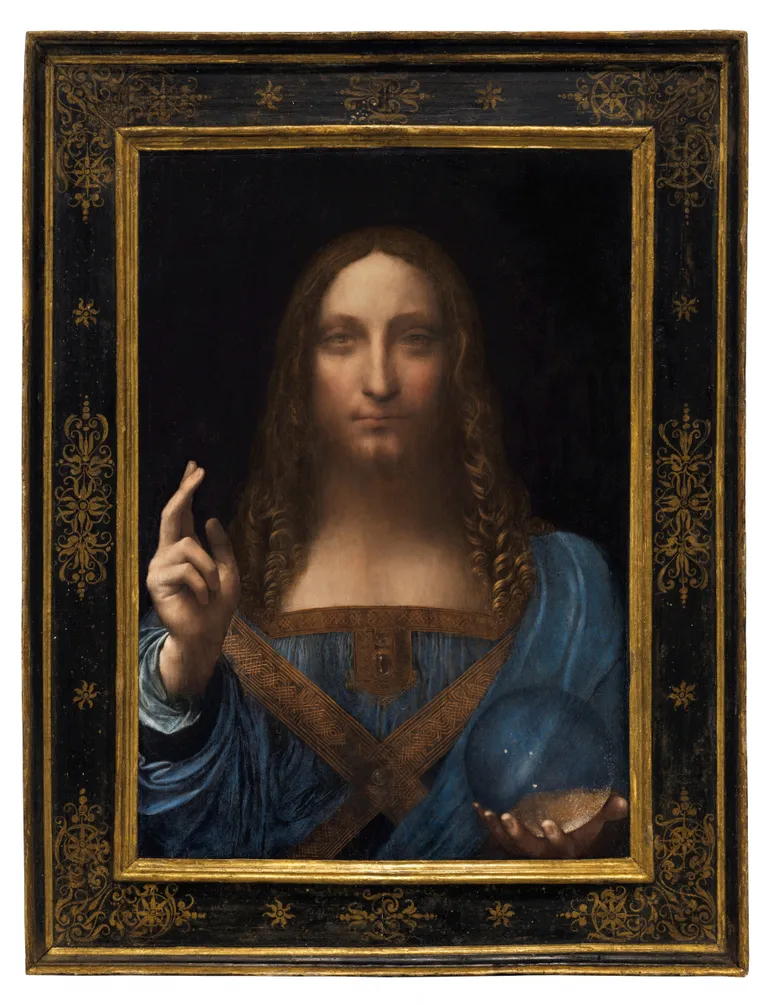 Leonardo Da Vinci maal «Salvator Mundi»