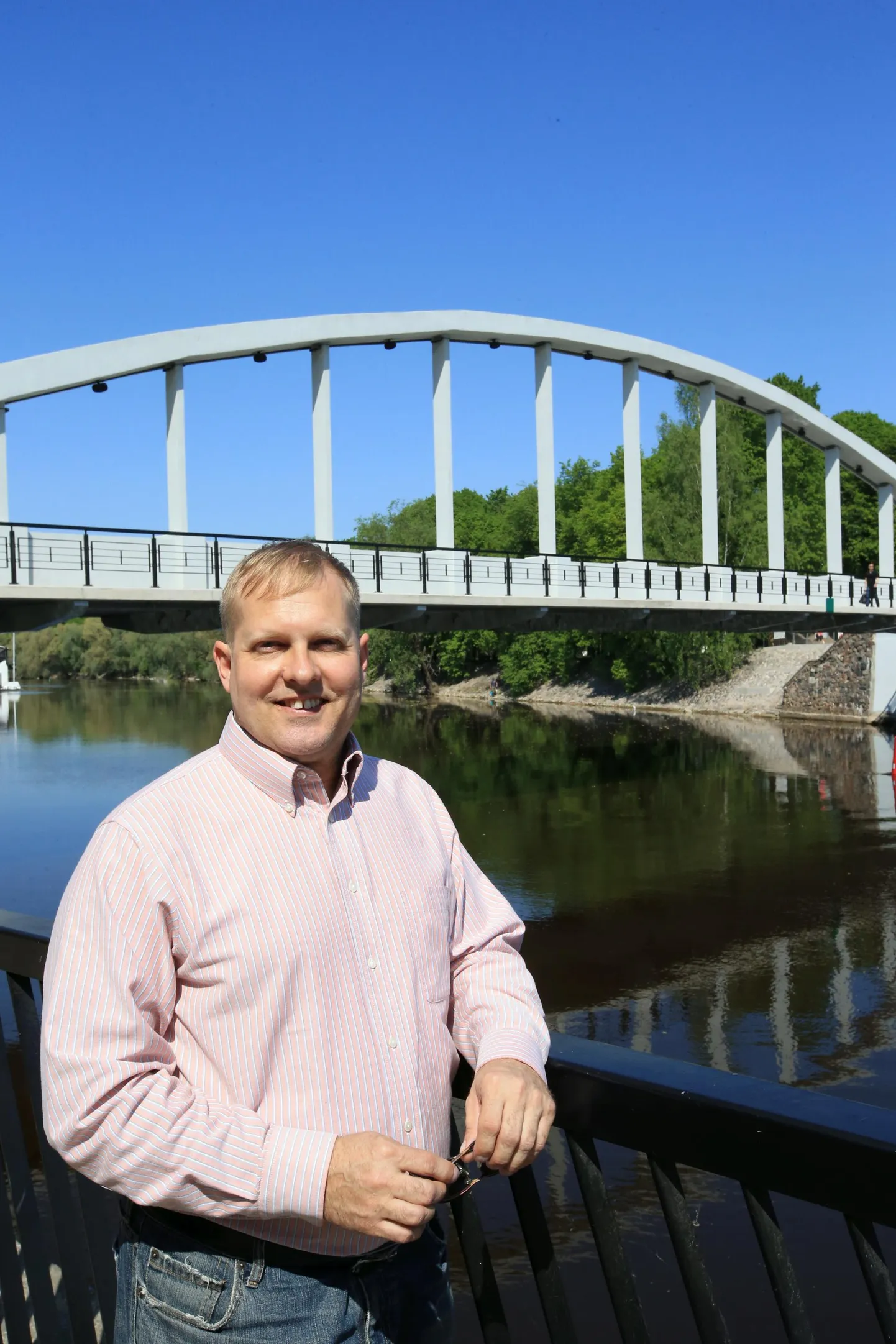 TRT03: PAUL VOLMER: TARTU, EESTI, 15MAY18 - Pildil ”Emajõe keti” üks peakorraldajaid Paul Volmer. ma/Foto MARGUS ANSU EESTI MEEDIA