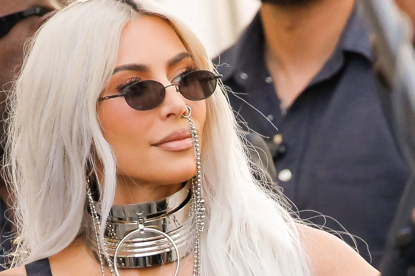Kim Kardashian.