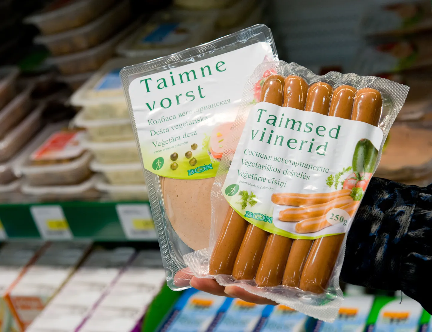 Taimne vorst ja Taimsed viinerid Kristiine Prismas.