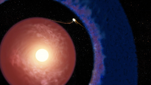 Astronoomid said sabast kinni just ühel äsja tekkival hiidplaneedil