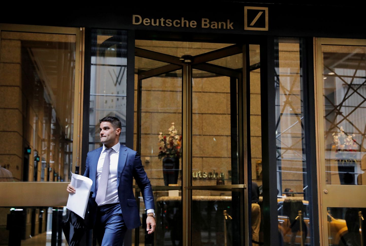 Deutsche Banki kontor Wall Streetil, kust see peagi kaob.