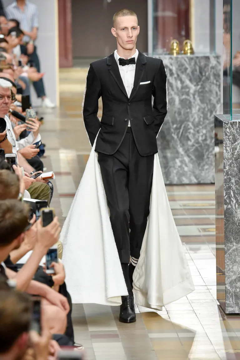 Thom Browne kevad/suvi 2018. / Piero Biasion/imago/Xinhua/Scanpix