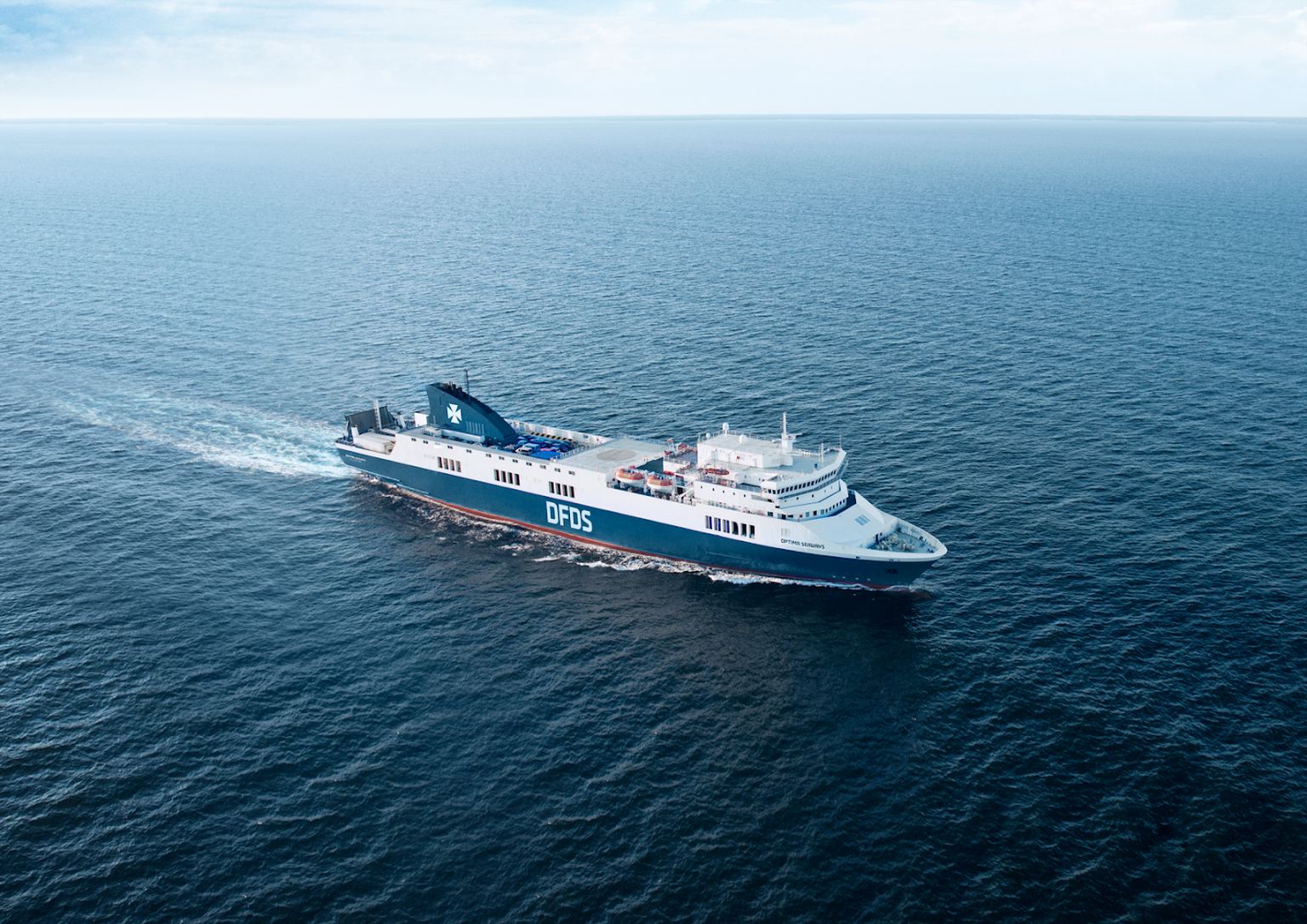 DFDSi laev Optima Seaways.