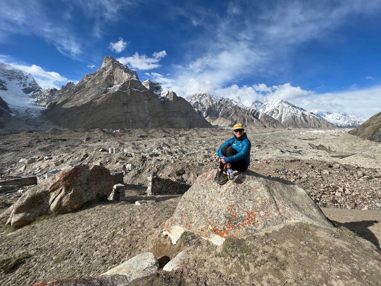 Quite unexpectedly for herself, Krisli Melesk had the opportunity to go on the K2 expedition, the peak of which he successfully conquered.