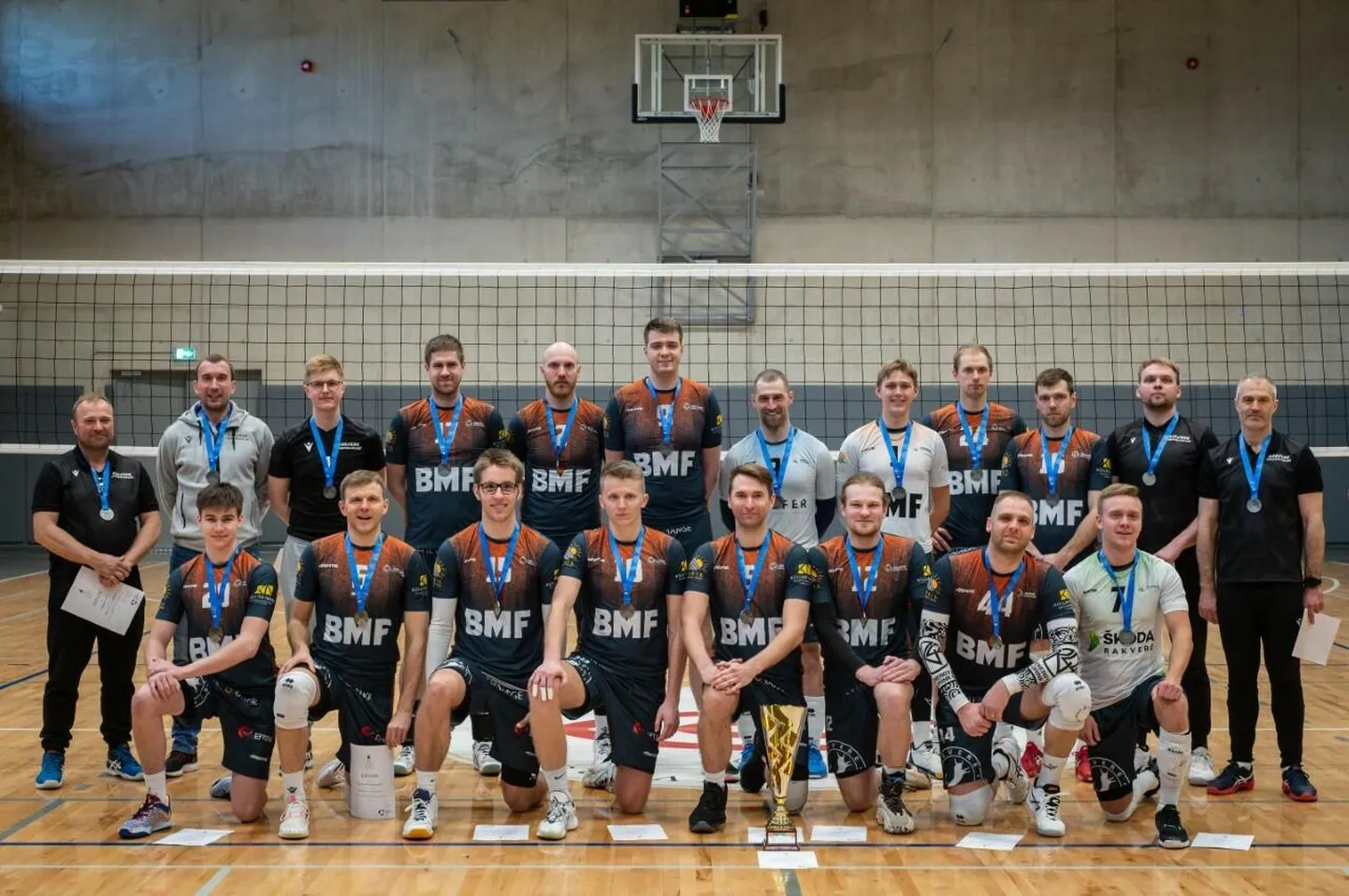 Rakvere VK mehed on kaks aastat järjest tulnud hõbedale.