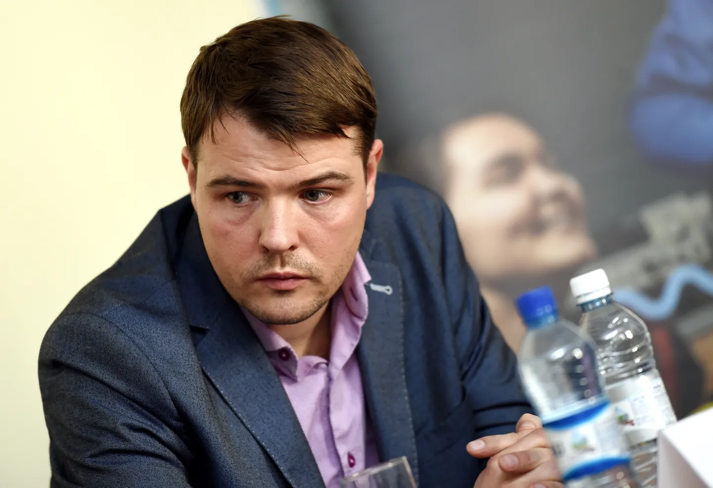 Latvijas Kokrūpniecības federācijas izpilddirektors Kristaps Klauss piedalās preses konferencē, kurā informē par pilnveidotā mācību satura Sabiedriskās apspriešanas rezultātiem.