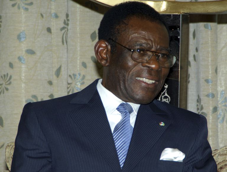 Ekavtoriaal-Guinea president Teodoro Obiang Nguema Mbasogo