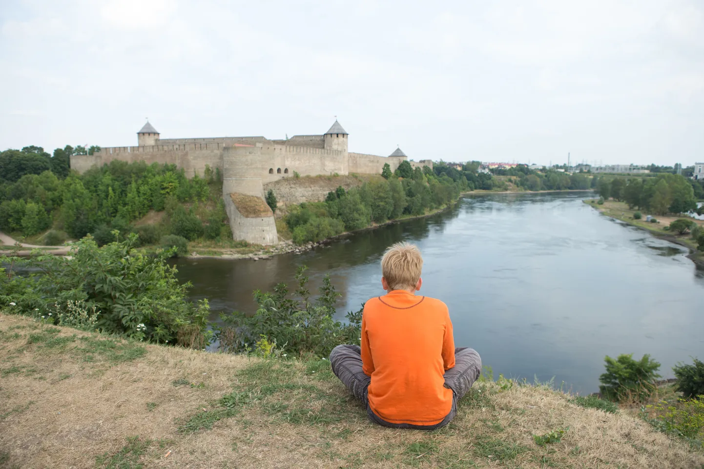 Vaade Ivangorodi linnusele.
