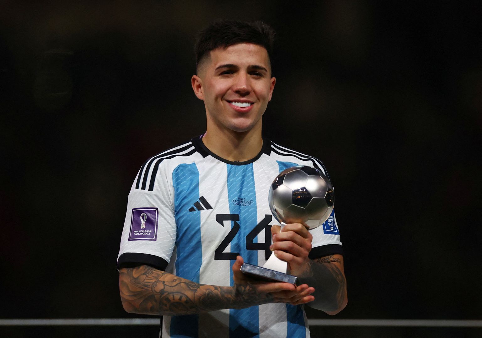 Argentīnas futbolists Enso Fernandess