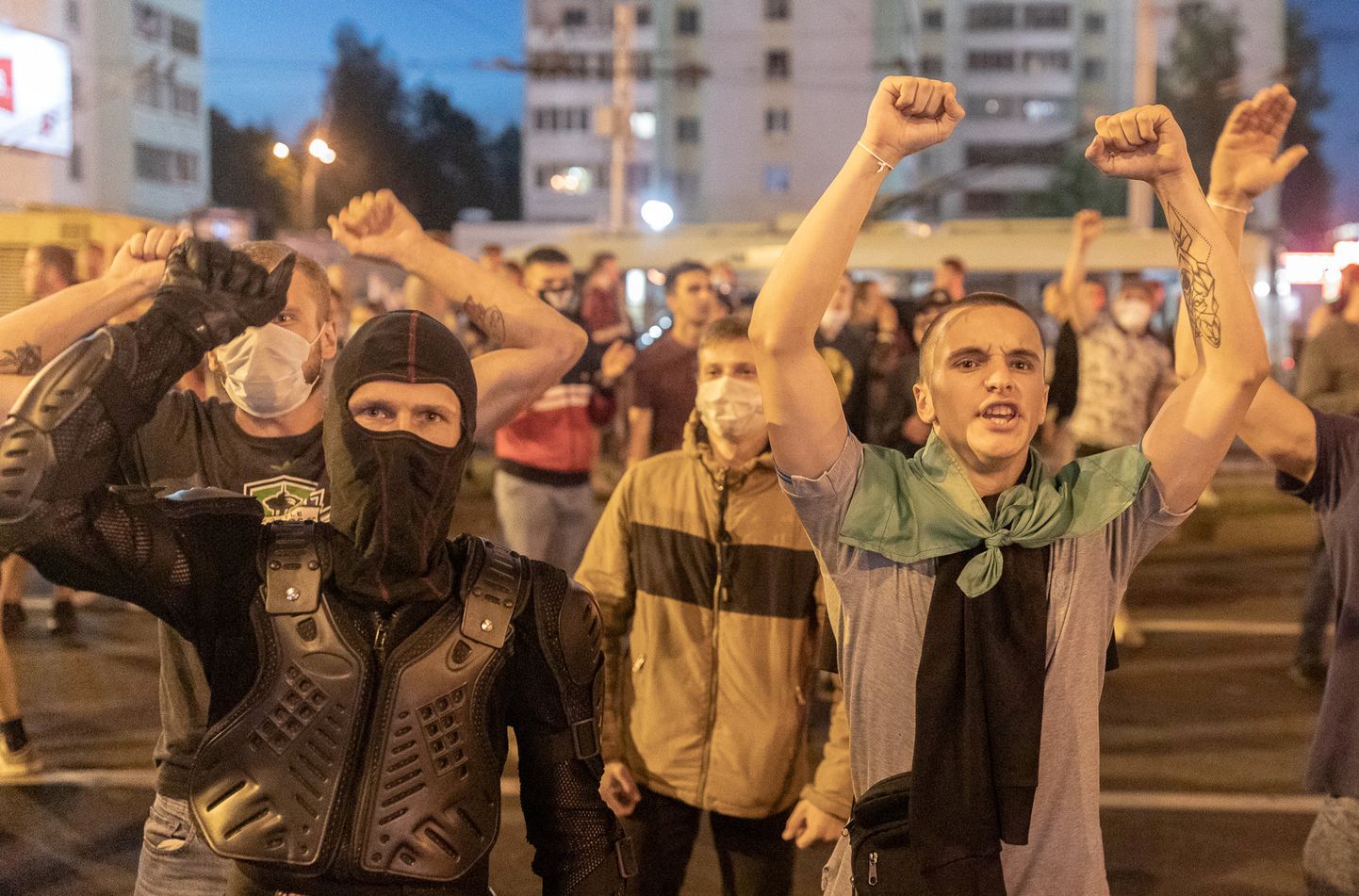 Protesti Baltkrievijā