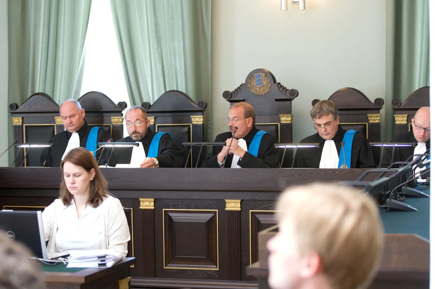 Riigikohtu põhiseaduslikkuse järelevalve kolleegium 2009. aastal.