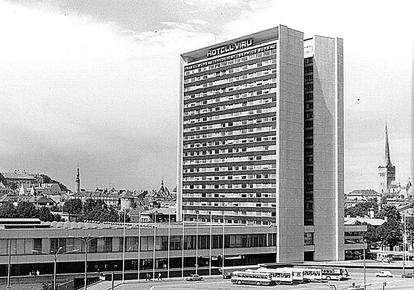 Ärika paradiis: Viru hotell seisakuajal.