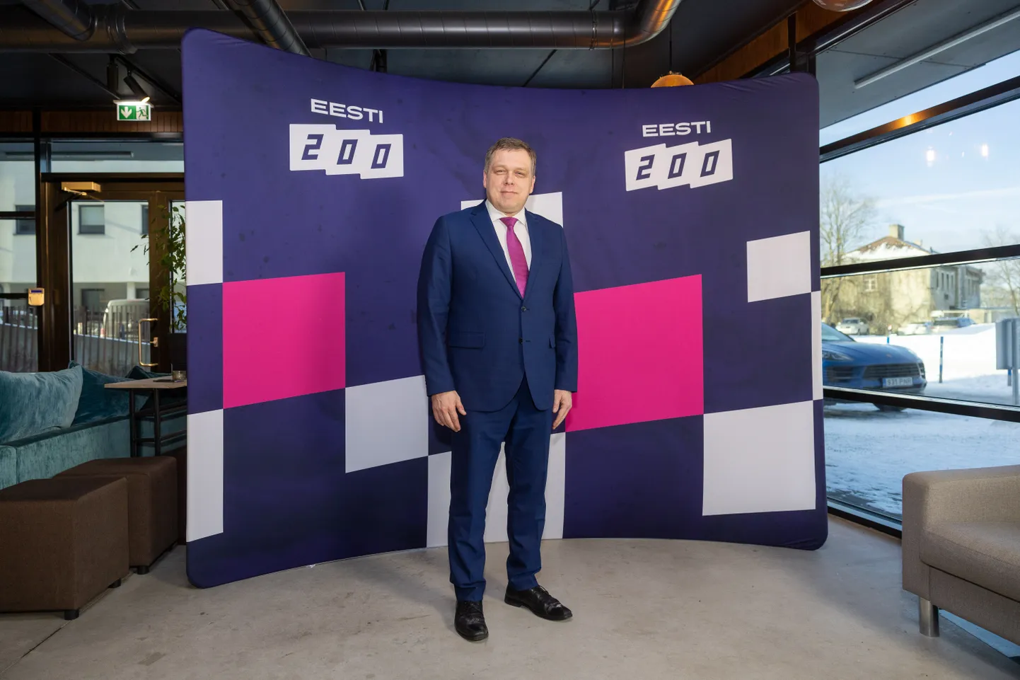 Председатель партии «Ээсти 200» Лаури Хуссар.