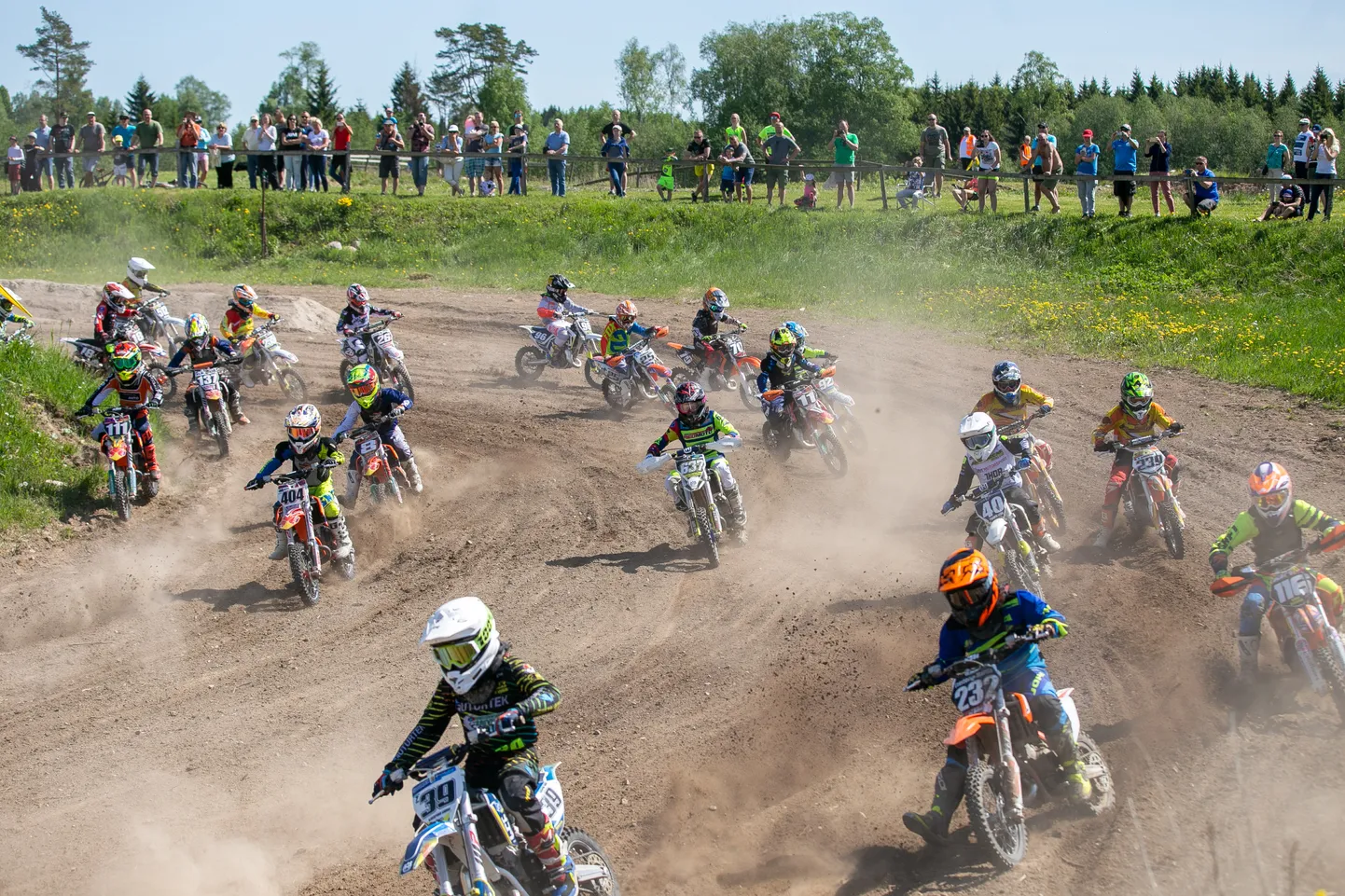 Motokross. Pilt on illustratiivne.