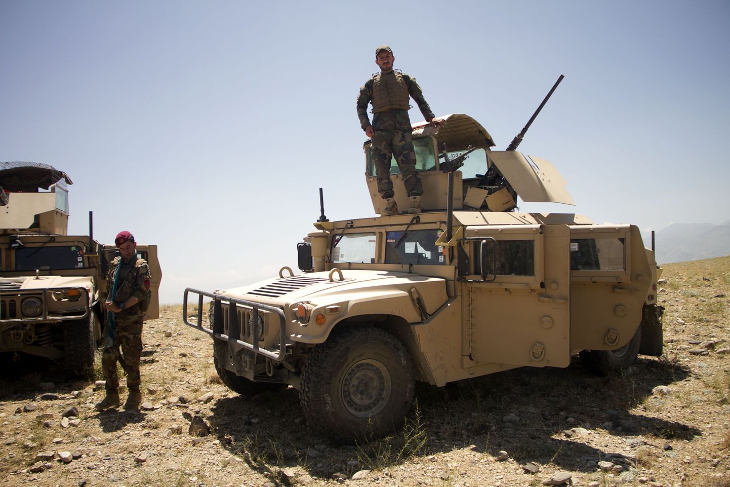 Afganistani sõjaväelased Nangarhari provintsis.