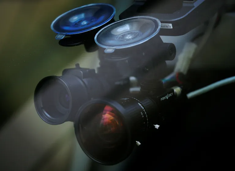 (Sellised kaamerad jälgivad NuTonomy autodes ümbrust. EDGAR SU/REUTERS)