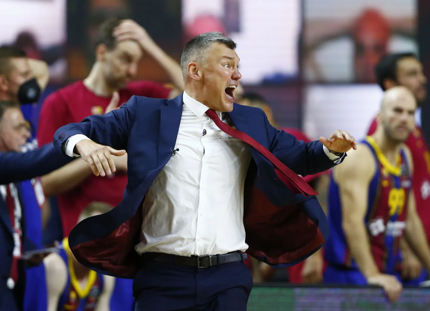 Emotsionaalne  Šarunas Jasikevicius.