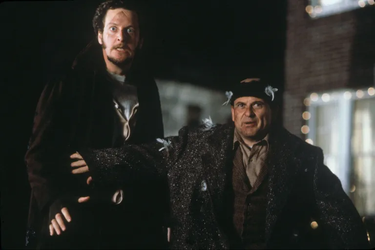 «Üksinda kodus». Pildil Daniel Stern ja Joe Pesci