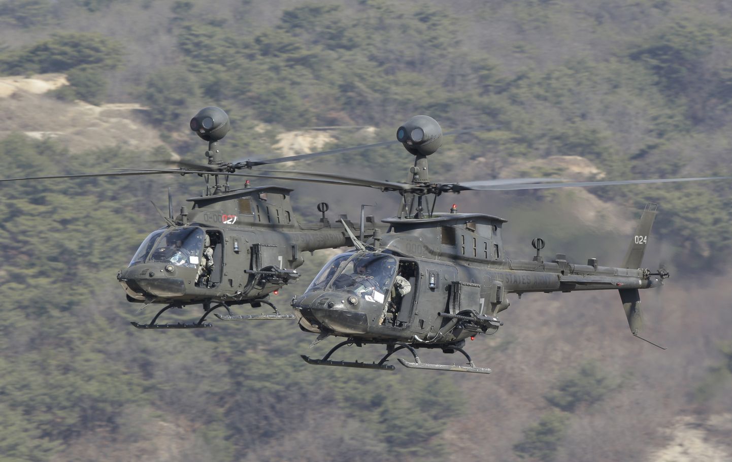 Bell OH-58 Kiowa helikopterid.
