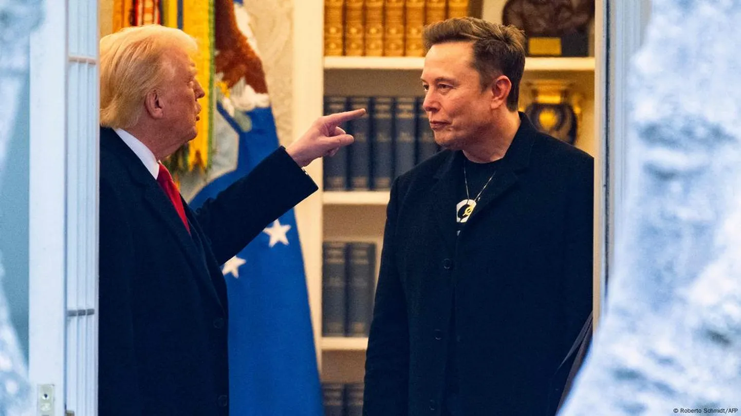 Дональд Трамп и Илон Маск