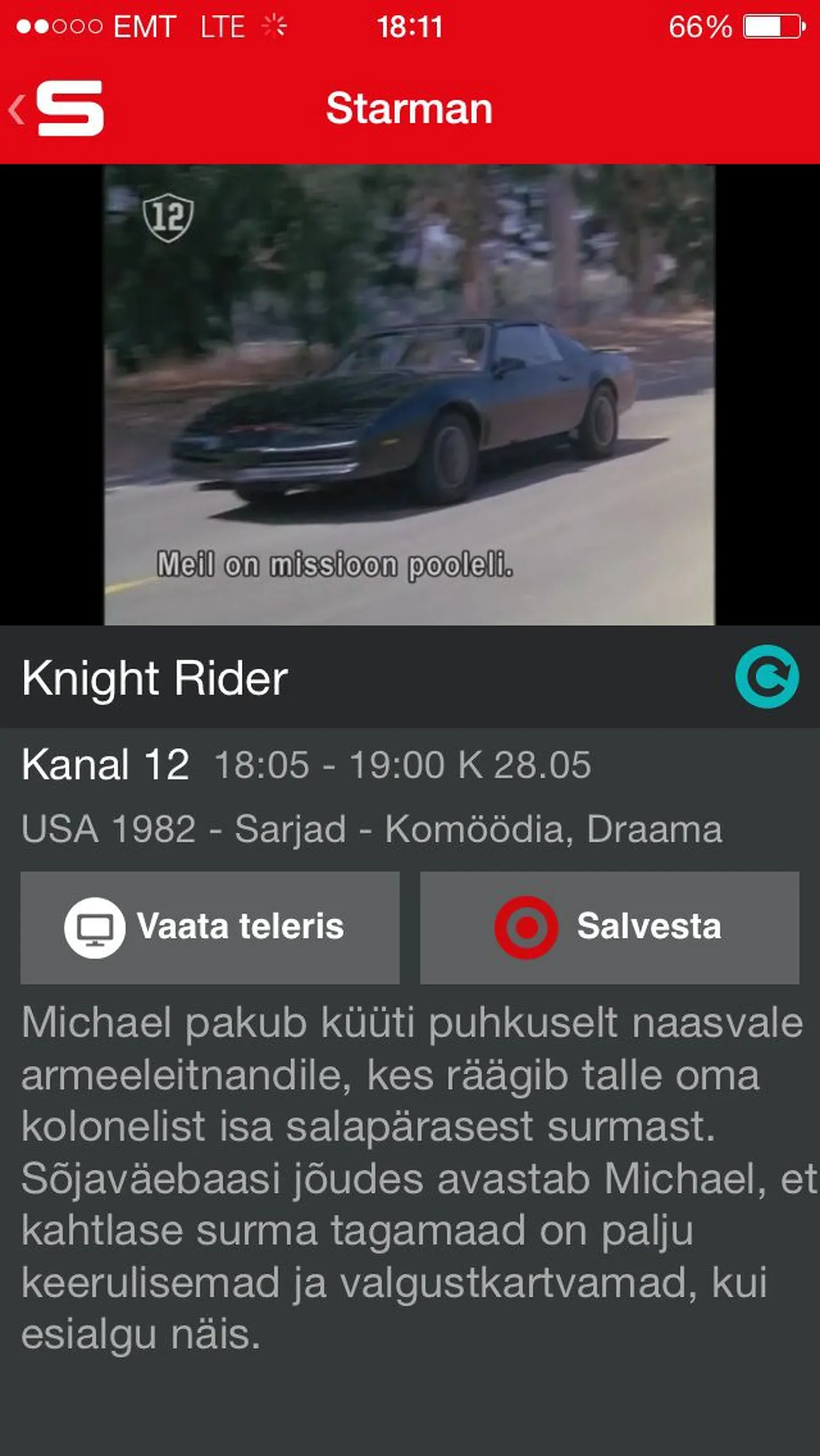 Starman hakkab näitama telekanaleid nutiseadmetes