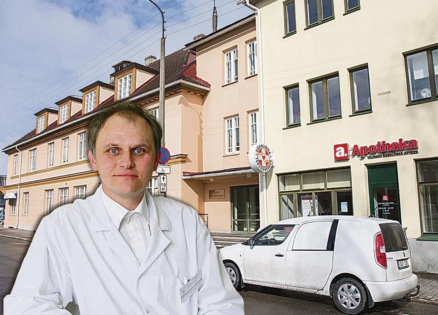 Arstist omanik Marek Metsmaa soovib Viljandi tervisekeskusse tuua uut elu.