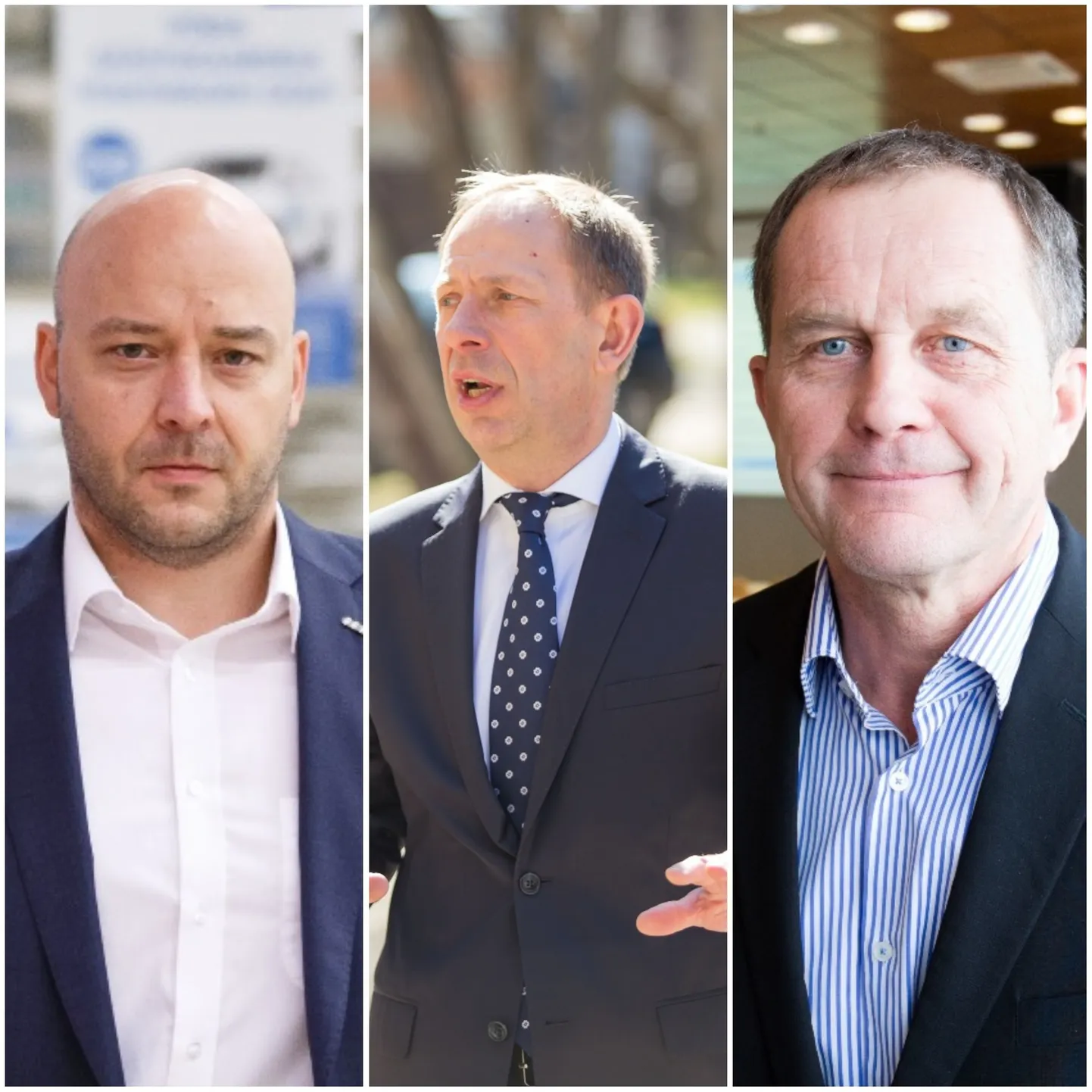 Vasakult: Jaanus Vihand, Meelis Einstein, Felix Mägus.