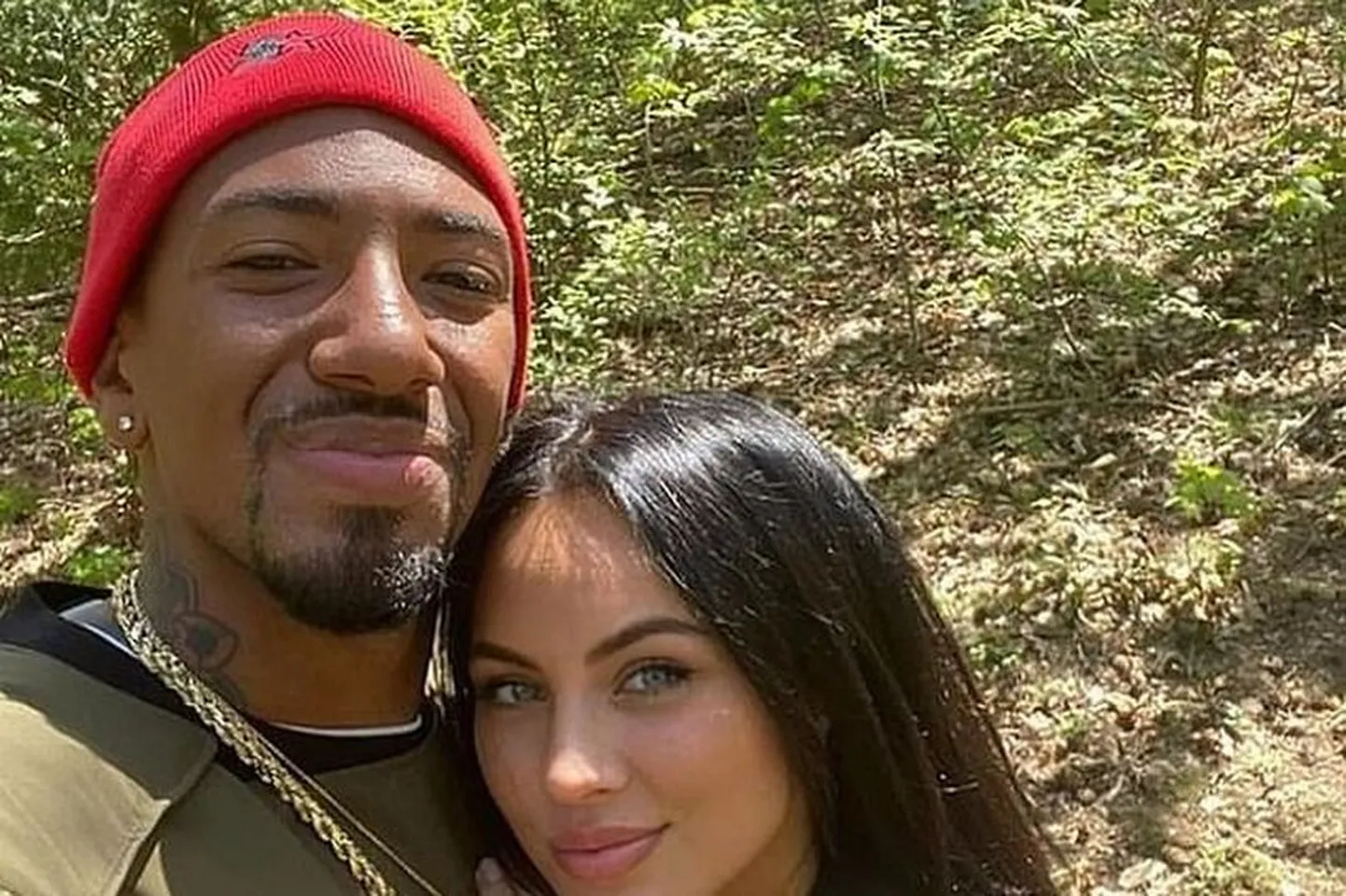 Jerome Boateng ja Kasia Lenhardt.