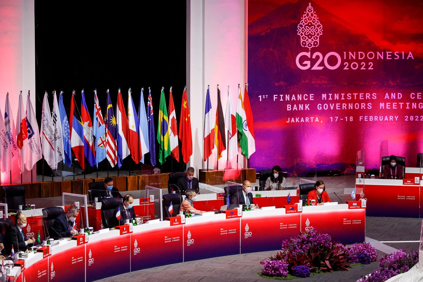 G20 finanšu ministru sanāksme.