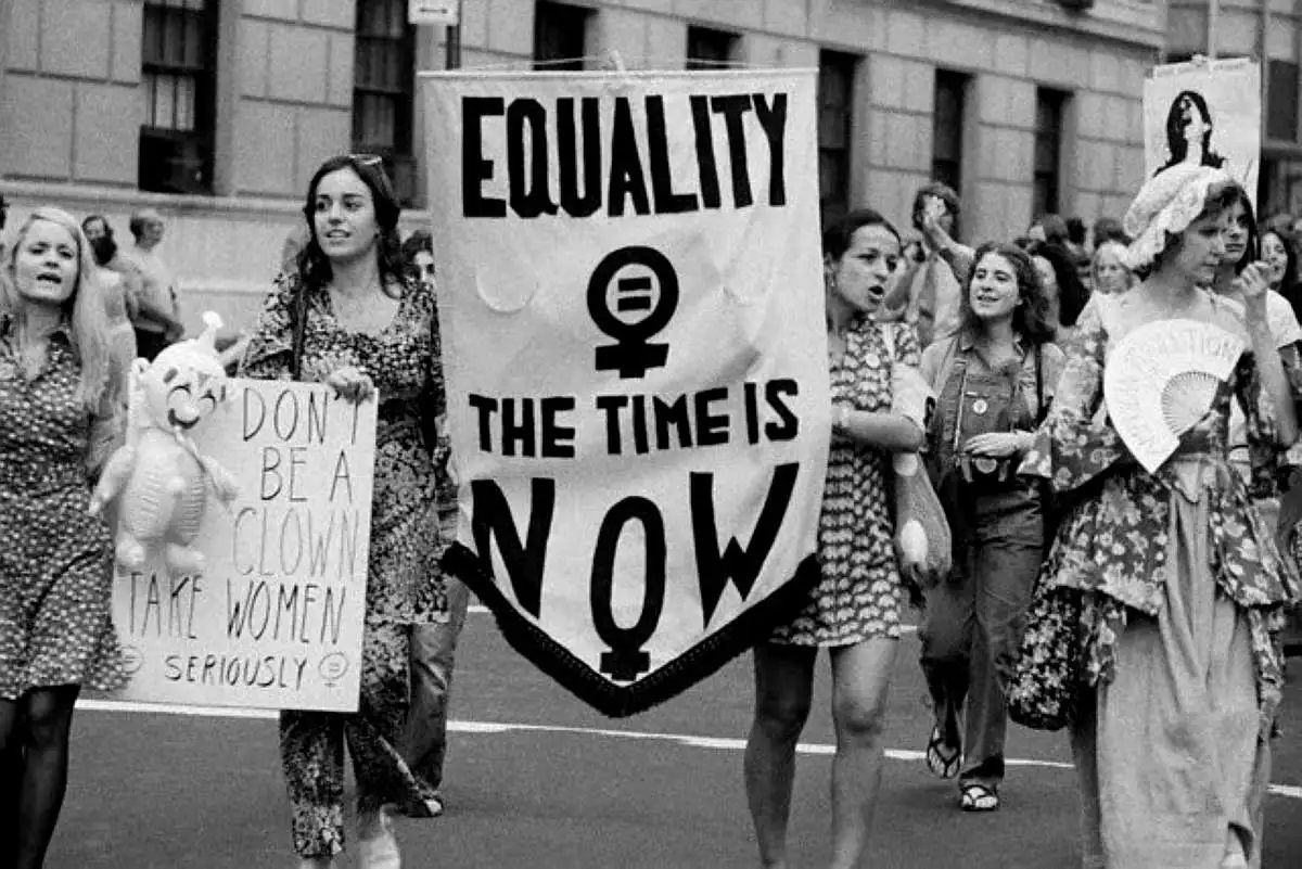 Марш за освобождение женщин, Нью-Йорк, 1971.