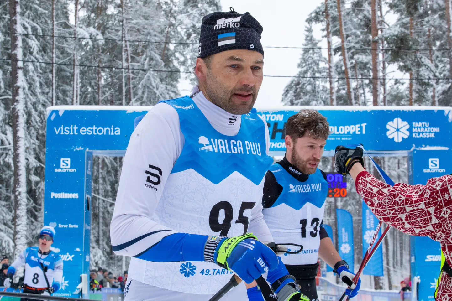 Andrus Veerpalu saavutas Eesti meistrivõistlustel 10 km klassikadistantsil kuuenda koha.