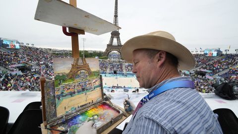 PM PARIISIS ⟩ Olümpia maaliliseim objekt jäädvustatakse 14 päeva jooksul igavikku
