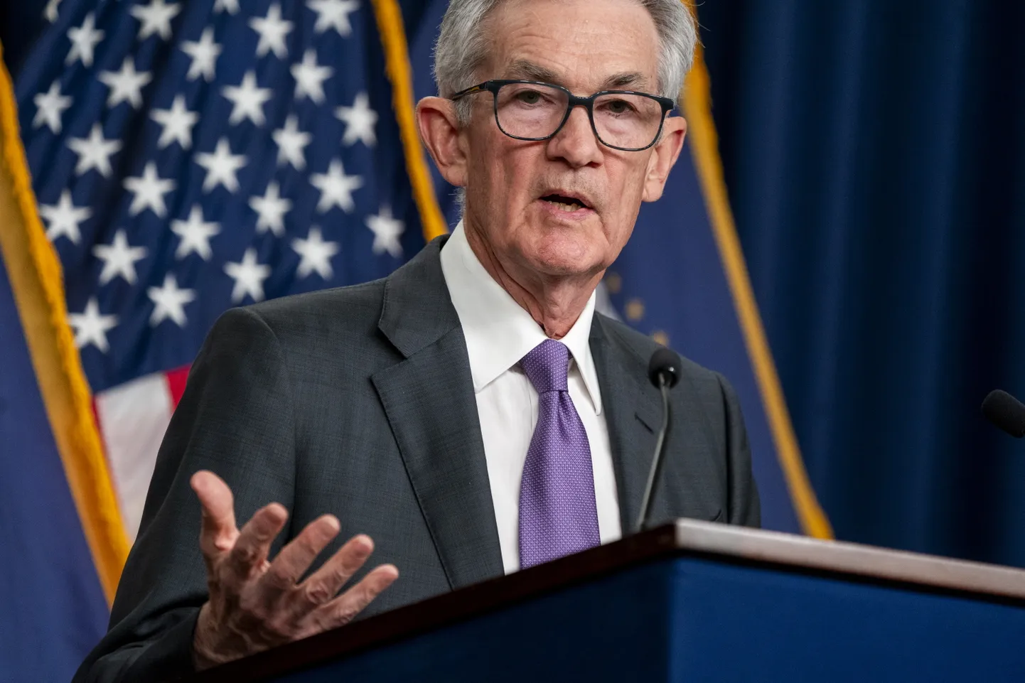 USA Föderaalreservi juht Jerome Powell.