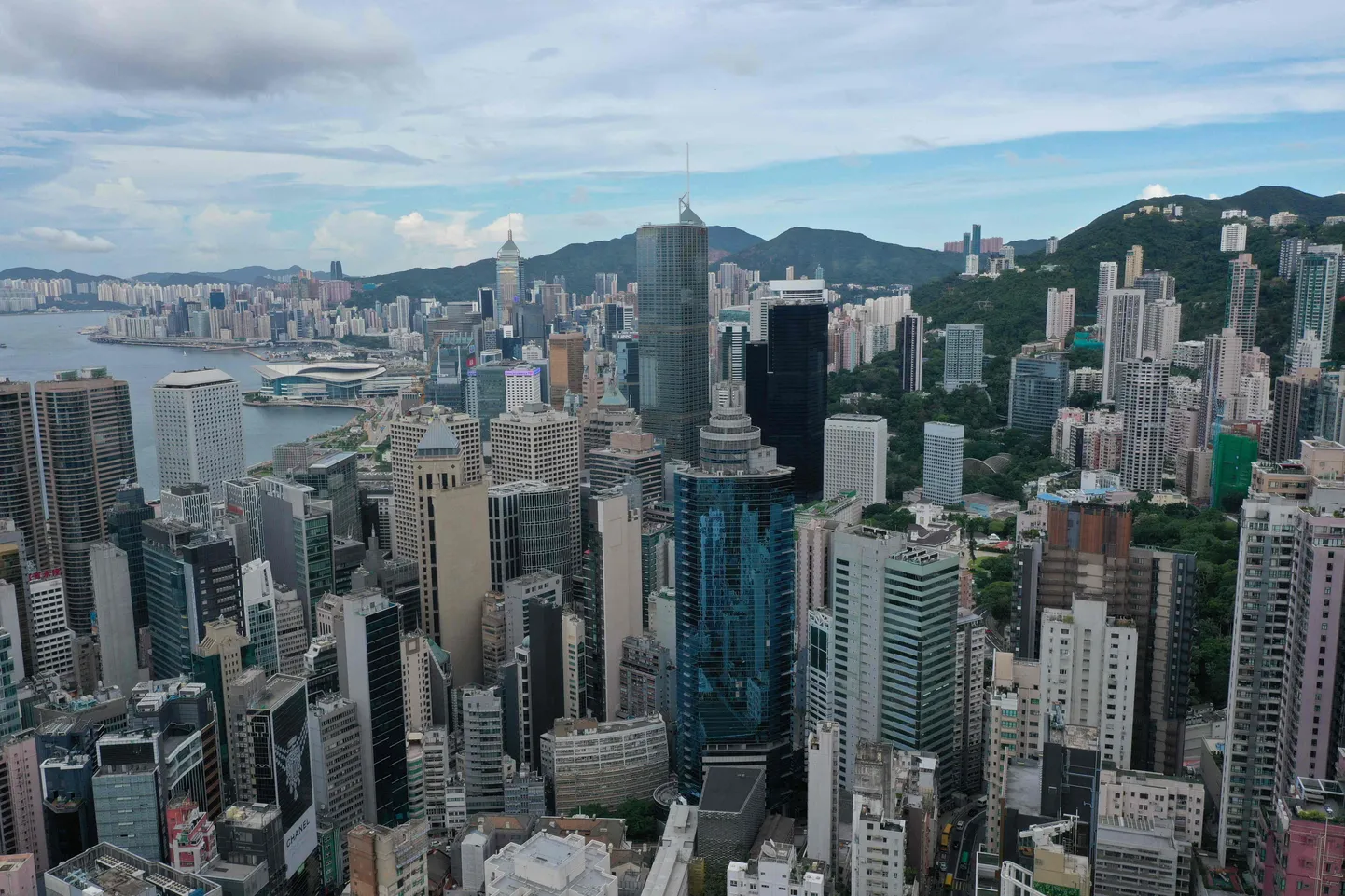 Vaade Hongkongile.