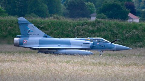 Ukraina zaudējusi iznīcinātāju "Mirage 2000"