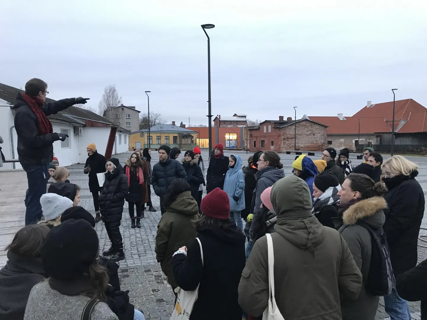 Noored kogunesid Valgas, et valmistuda järgmise aasta suvel toimuvaks Euroopa arhitektuuritudengite assambleeks.