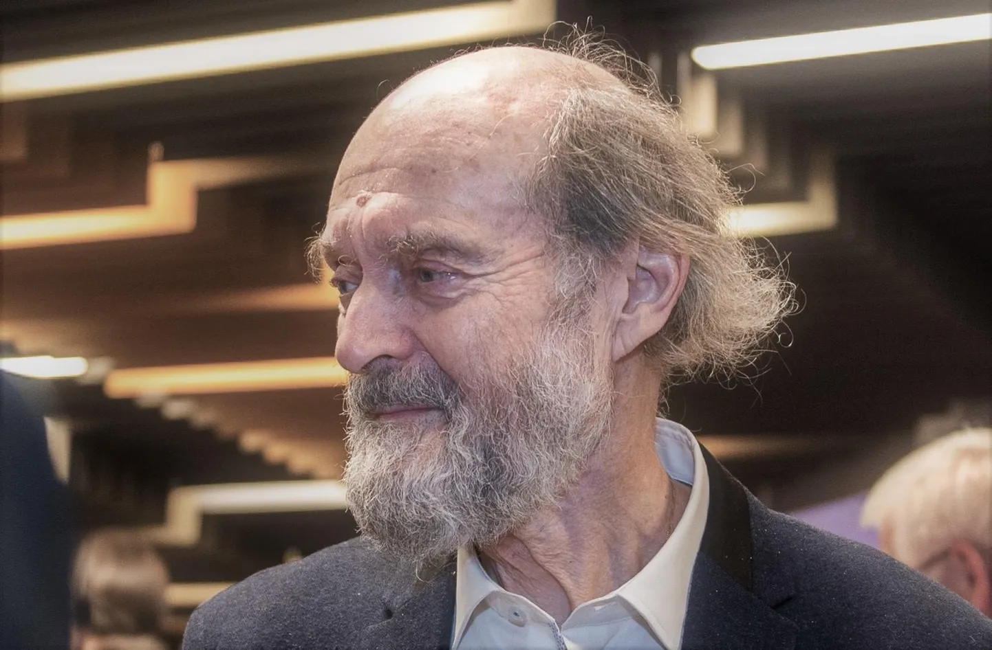 Helilooja Arvo Pärt.