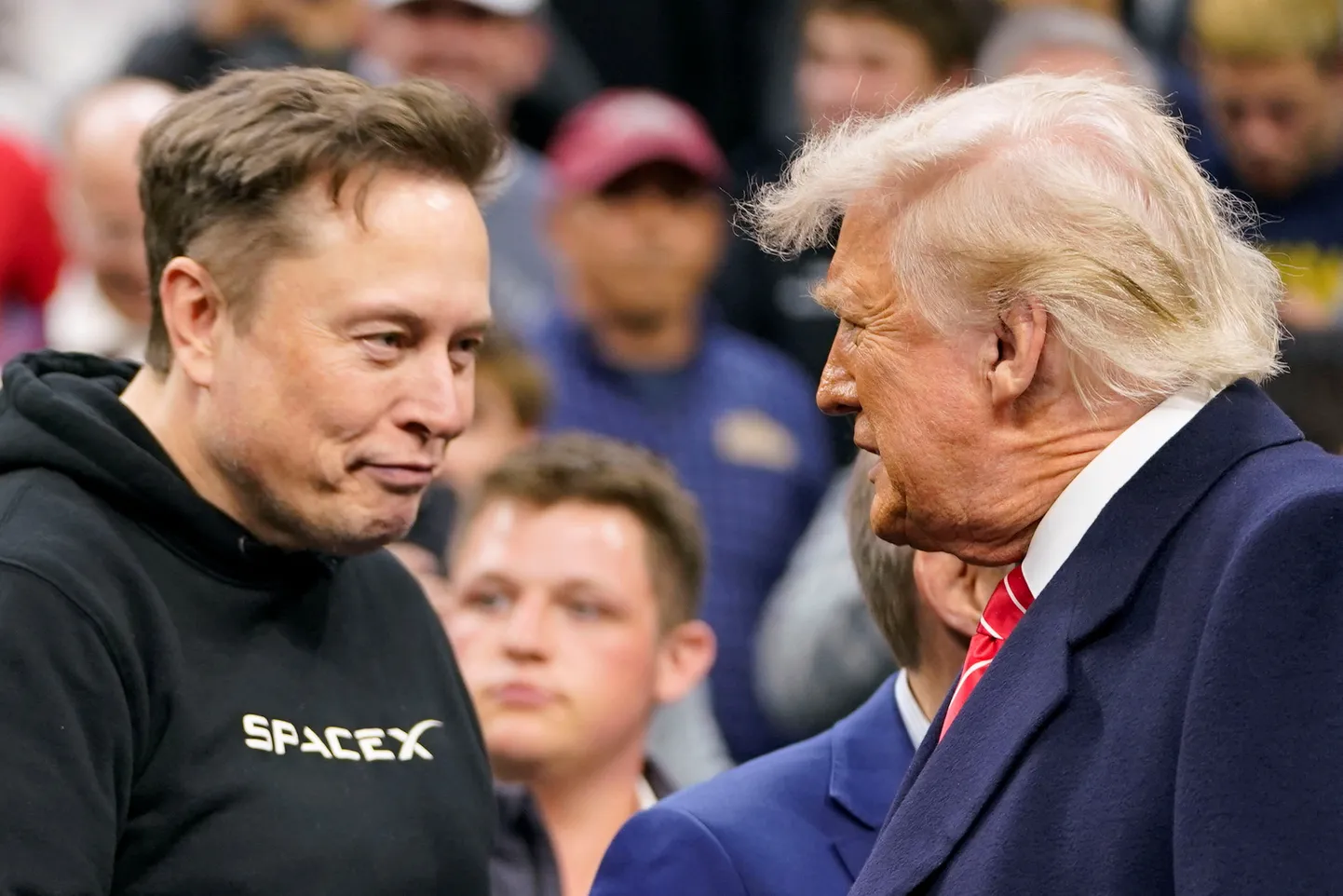 Elon Musk Ja Donald Trump.