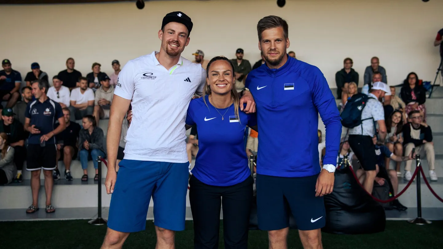 Fotol vasakult: Albert Tamm, Kristin Lätt ja Silver Lätt.
