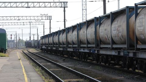 По железным дорогам Эстонии в феврале перевезено 732 900 тонн грузов