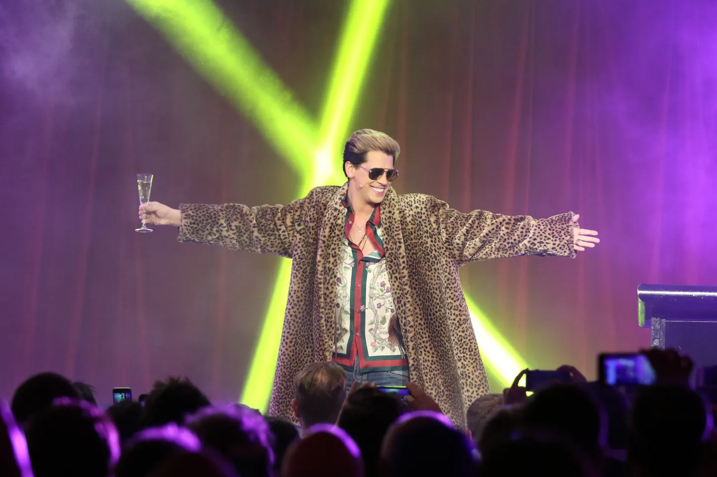 Milo Yiannopoulos oma «Trollideakadeemia tuuril» Austraalias Sydneys.