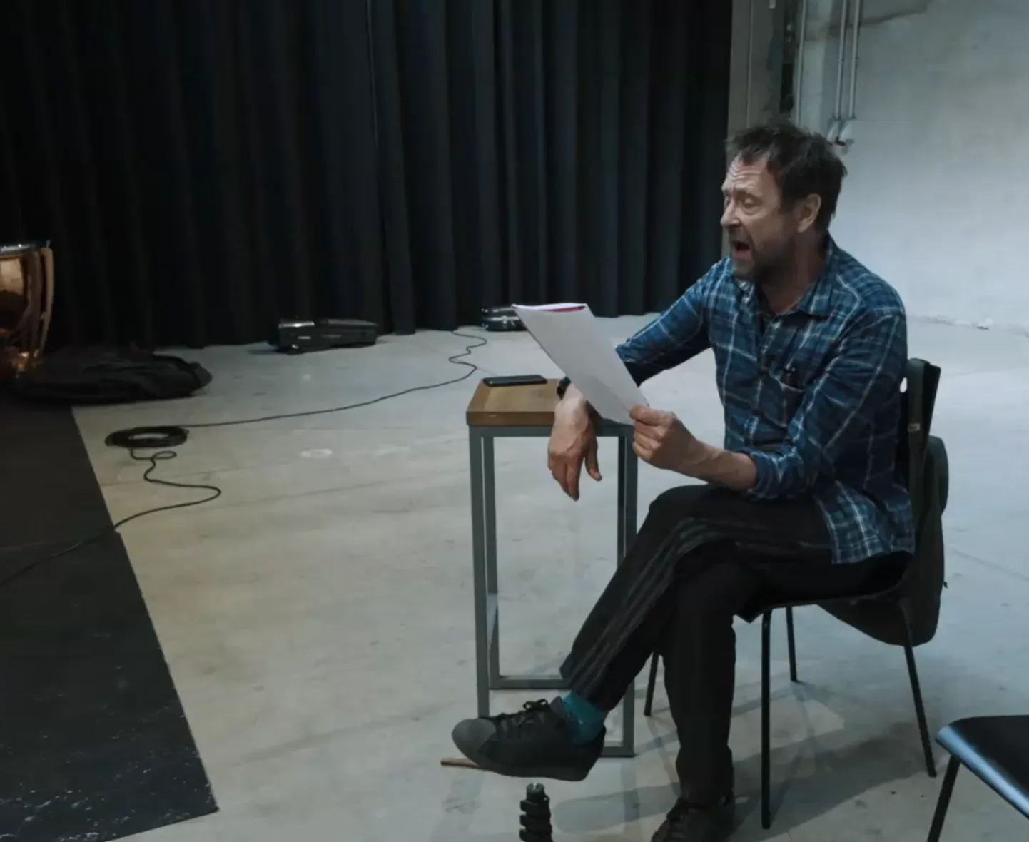 Ivo Uukivi ooperis «Hydrogen Jukebox», proov