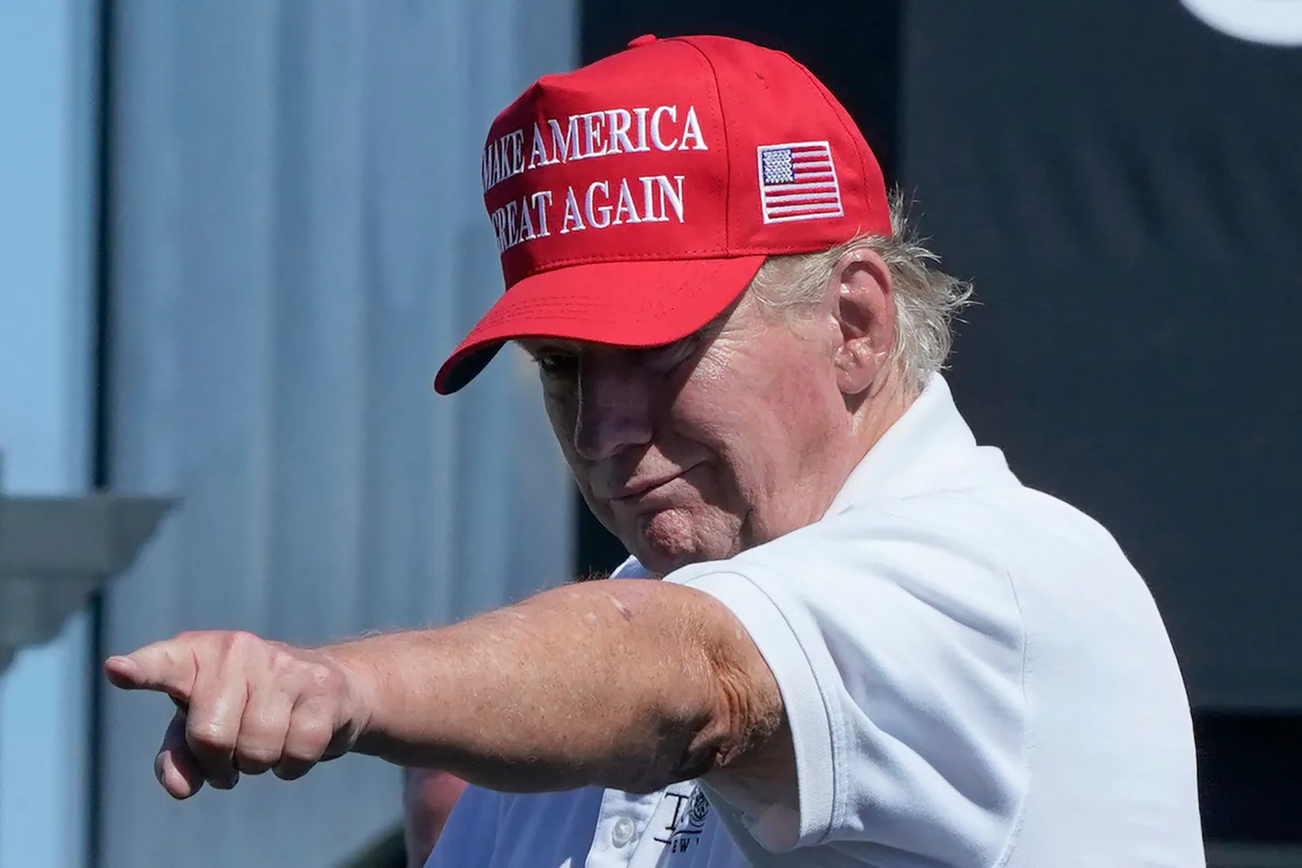 USA ekspresident Donald Trump New Jerseys.