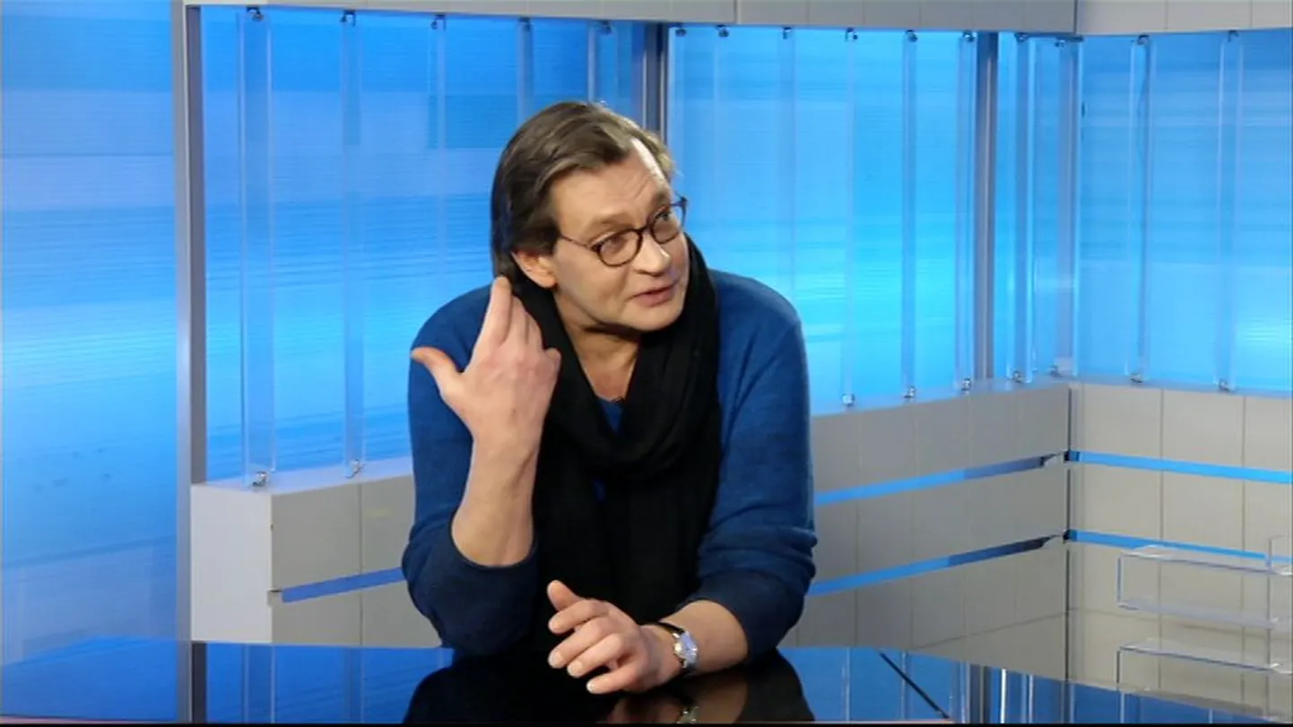 Александр Домогаров в Таллинне. В интервью Postimees актер, в частности, признал, что ему сложно принять новую эру в кино: компьютерные технологии отдаляют от действительности.