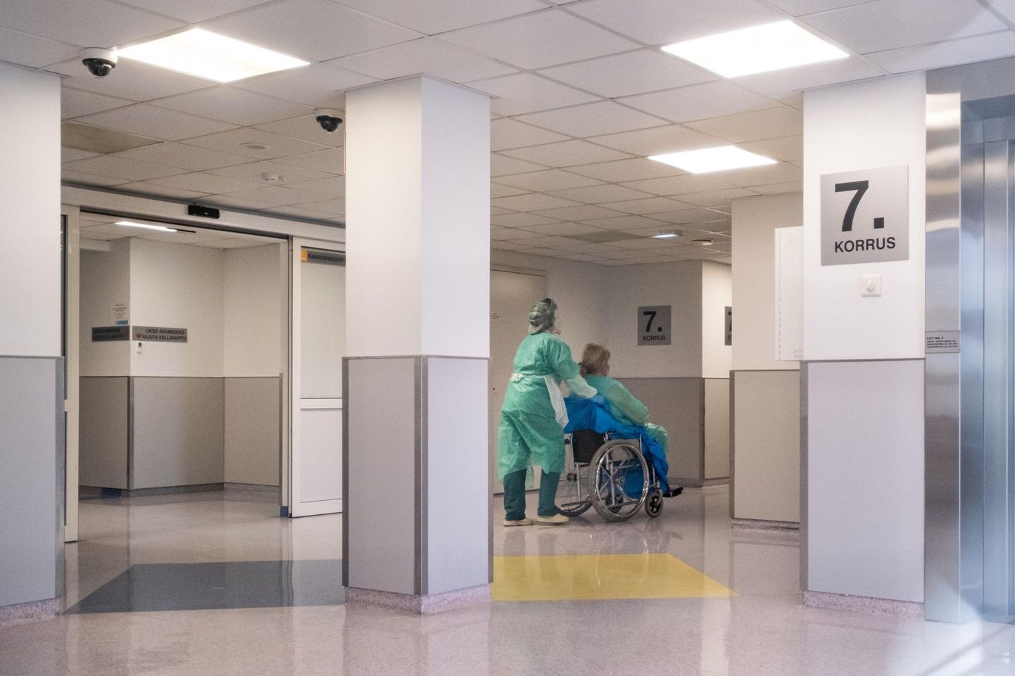 Pärnu haigla koroonapatsientide hulk on tõusuteel.